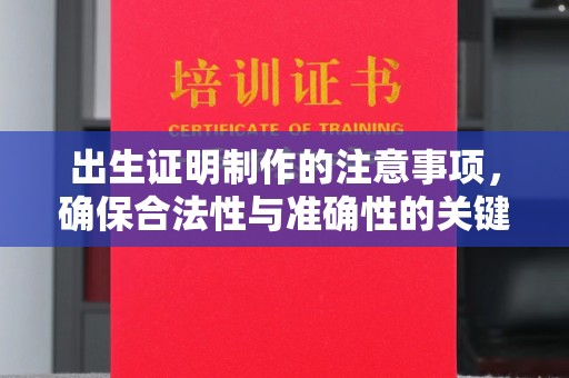 信丰出生证明制作的注意事项，确保合法性与准确性的关键步骤