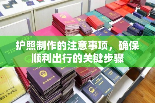 信丰护照制作的注意事项，确保顺利出行的关键步骤