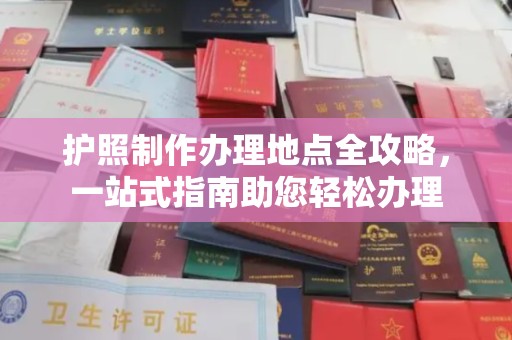 信丰护照制作办理地点全攻略，一站式指南助您轻松办理
