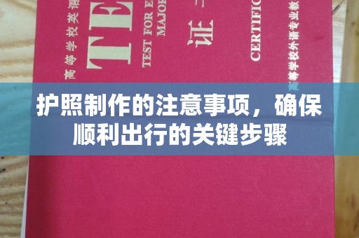 信丰护照制作的注意事项，确保顺利出行的关键步骤