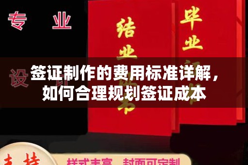 信丰签证制作的费用标准详解，如何合理规划签证成本