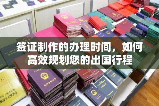 信丰签证制作的办理时间，如何高效规划您的出国行程